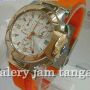 TISSOT T-RACE LADIES ROSEGOLD ORANGE RUBBER