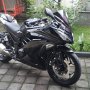 Jual Ninja 250fi 2012 akhir hitam full var Bandung