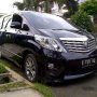 Jual Toyota Alphard 2.4S Hitam Captain Seat 2012 