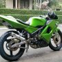 Jual Ninja RR 2011 Hijau KM 3000 Mulus