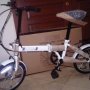 Sepeda lipat (Folding Bike) 16 dan 20 Multispeed