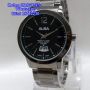 ALBA STAINLESS DATE (BLK) For Men