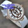 CARTIER Diamond Circle Leather for Ladies