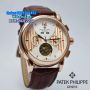 PATEK PHILIPPE GENEVE Tourbillon (BLGL) Leather