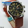 SWISS ARMY SA1161 SS (BRW) Brown Leather