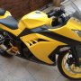 Jual Kawasaki Ninja FI 250 warna kuning bumble bee