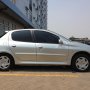 Peugeot 206 AT 2003, Terawat, Mulus, Original