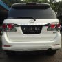 Jual Toyota Fortuner G Lux 2012 Putih LOW KM