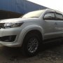 Jual Toyota Fortuner G Lux 2012 Putih LOW KM