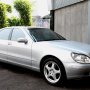 MERCEDES BENZ S320 FACELIFT S350 A/T 2001 SILVER METALIK, MULUS & TERAWAT SEKALI