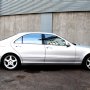 MERCEDES BENZ S320 FACELIFT S350 A/T 2001 SILVER METALIK, MULUS & TERAWAT SEKALI