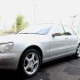 MERCEDES BENZ S320 FACELIFT S350 A/T 2001 SILVER METALIK, MULUS & TERAWAT SEKALI