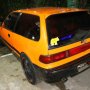 Honda Civic Nouva (1991) SH3 Orange Stripping Black 1991