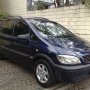 Chevrolet Zafira CD M/T 3 Baris, 7 Seater Biru