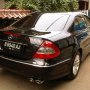 Jual Mercedes Benz E 260 2004 Black On Beige AMG