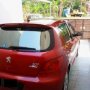 Jual Peugeot 307 Sporty AT 2002 Merah