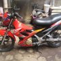 Dijual SATRIA FU THN 2005Thailand(Hitam-Merah) MULUS FULL ORI (Plat B) Lokasi Bandung