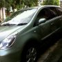 Jual Nissan Grand Livina XV MT tahun 2010 Light Green