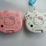 Handphone hello kitty flip touch screen dual sim dengan pita yg bisa di ganti