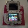 Handphone hello kitty flip I908 touch screen dual sim dengan pita yg bisa diganti