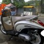 Jual Honda Scoopy 2010 Putih cream