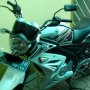 Jual Yamaha Vixion Tahun 2011 Warna Putih Hitam Plat D bandung