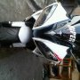 DIJUAL MOTOR (MOGE) YAMAHA R6 TAHUN 2011 WHITE FULL MODIF SUPER MULUS LOW KM