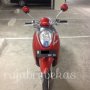 Honda Scoopy 2011 merah KM rendah