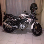 Jual Yamaha Vixion warna putih th. 2012 bln 10