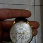 Jual Alba Gold Dial White Leather ( Man )