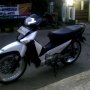 Jual Honda Supra x125 cw 2006 hitam putih