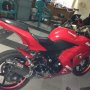 Jual kawasaki ninja 250 2010 akhir red