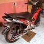 Jual Supra X 125R 2007 Merah Hitam 