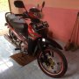 Jual Supra X 125R 2007 Merah Hitam 