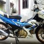 Jual Satria Fu 2012 Biru putih Mulus 