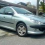 Peugeot 206 2001 cuma 67jt dijual cepat butuh uang