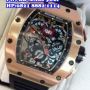 Richard Mille RM 011 RoseGold Rubber Swiss ETA Best Version