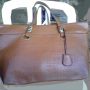 zara brown totebag