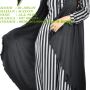 dress muslim + long vest spandex