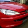 Jual PEUGEOT 206 XR SPORTY '02 Red Ferrari CBU HATCHBACK 