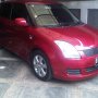 suzuki swift st 08/07 merah tangan pertama service record mulus siap pakai