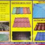 HARGA JUAL GENTENG METAL ROOF LAPIS PASIR BERPASIR PALING MURAH