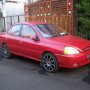 Jual kia rio merah murah meriah 2004 m/t