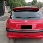 JUAL PEUGEOT 206 SPORTY AUTOMATIC 2004 MERAH