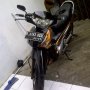 Jual Supra X 125/07 Hitam orange(Visor) gress bgt