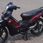 Jual Motor Supra X 125 Doubel Disk Warna Merah Hitam