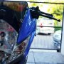 Jual Suzuki Satria 2009 Biru Mulus pake banget