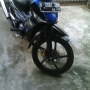 JUAL HONDA SUPRA X125 DD Tahun 2012 (BIRU-HITAM) MULUS