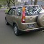 Jual Honda CRV 2004 automatic coklat