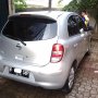 JUAL NISSAN MARCH 2011 SILVER MULUS